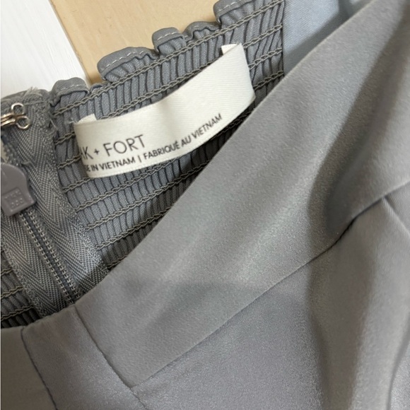 OAK + FORT Light Blue Dress - Picture 1 of 4